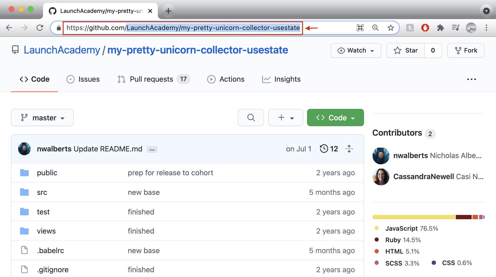 Public GitHub Repo